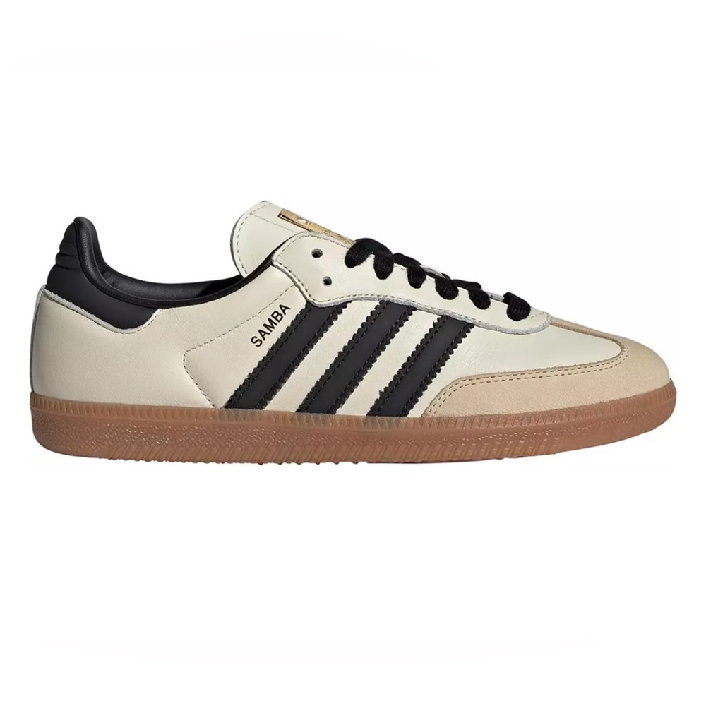 WOMEN'S ADIDAS ORIGINALS SAMBA OG Cream White/Black/Sand Strata